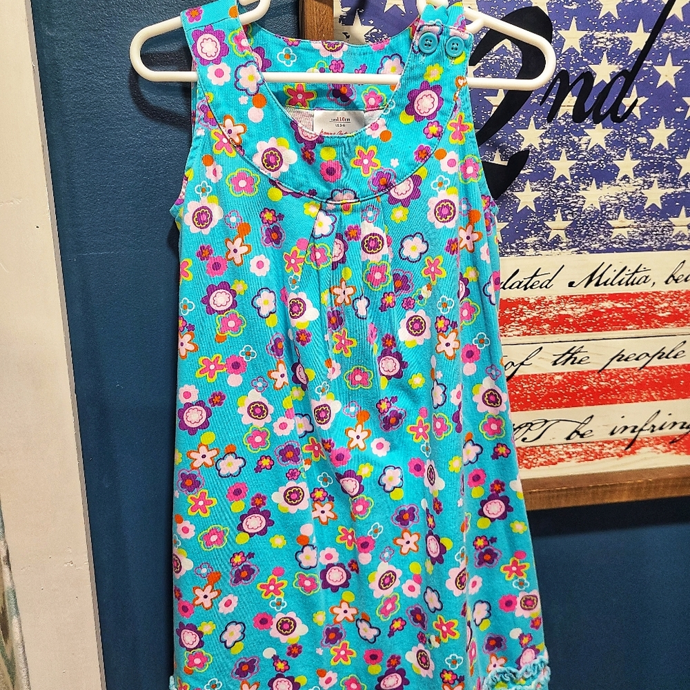 hanna andersson spring dress sz 5/6